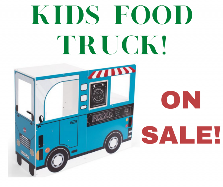 Kids Food Truck Play Set On Sale!