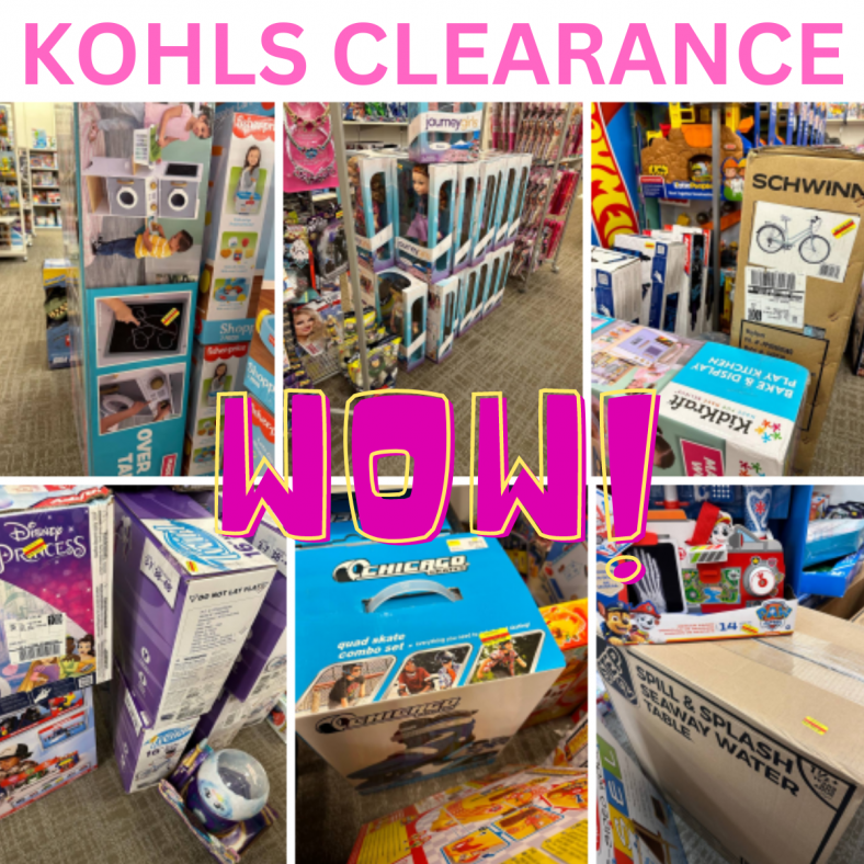 KOHLS CLEARANCE