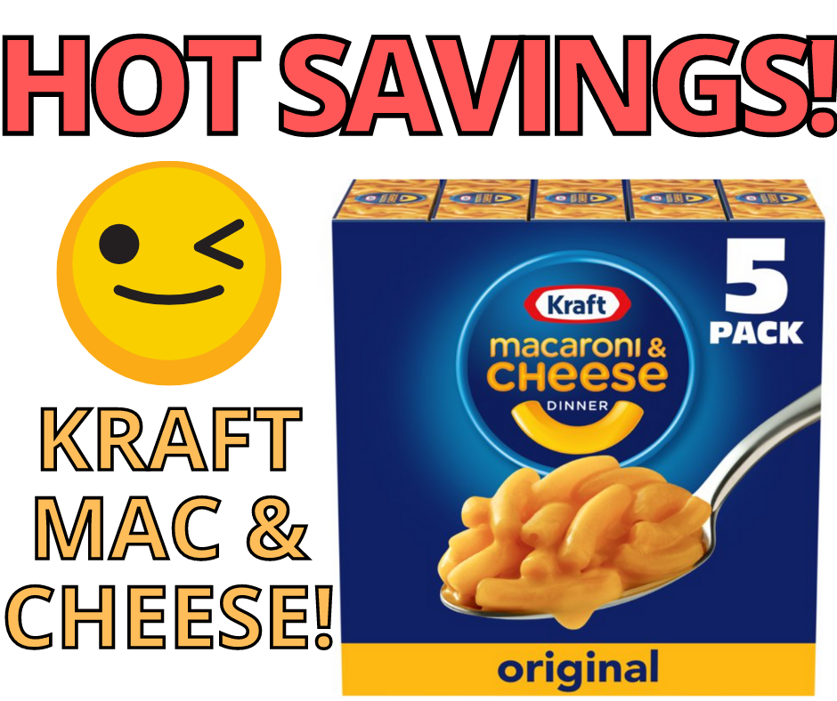 Kraft Mac & Cheese On Sale Now!