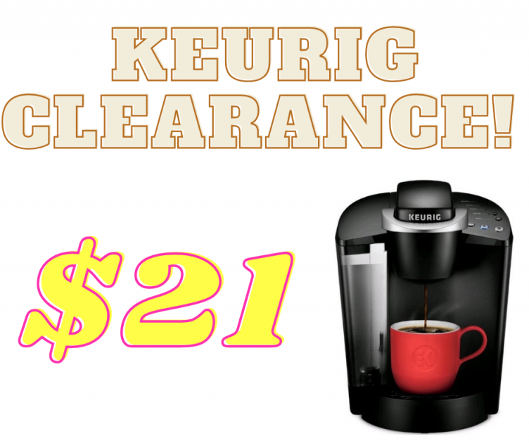 Keurig Clearance Now just $21 at Walmart!!!!!