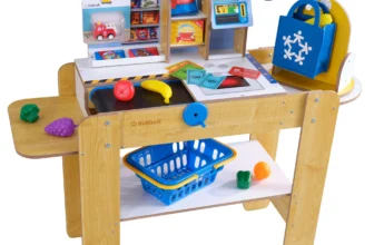 KidKraft Wooden Grocery Store Self Checkout Center with 30 Accessories 21260765 f6c9 4db6 9ebc 809ce3125270.874b81592947c287a51c663bae100247