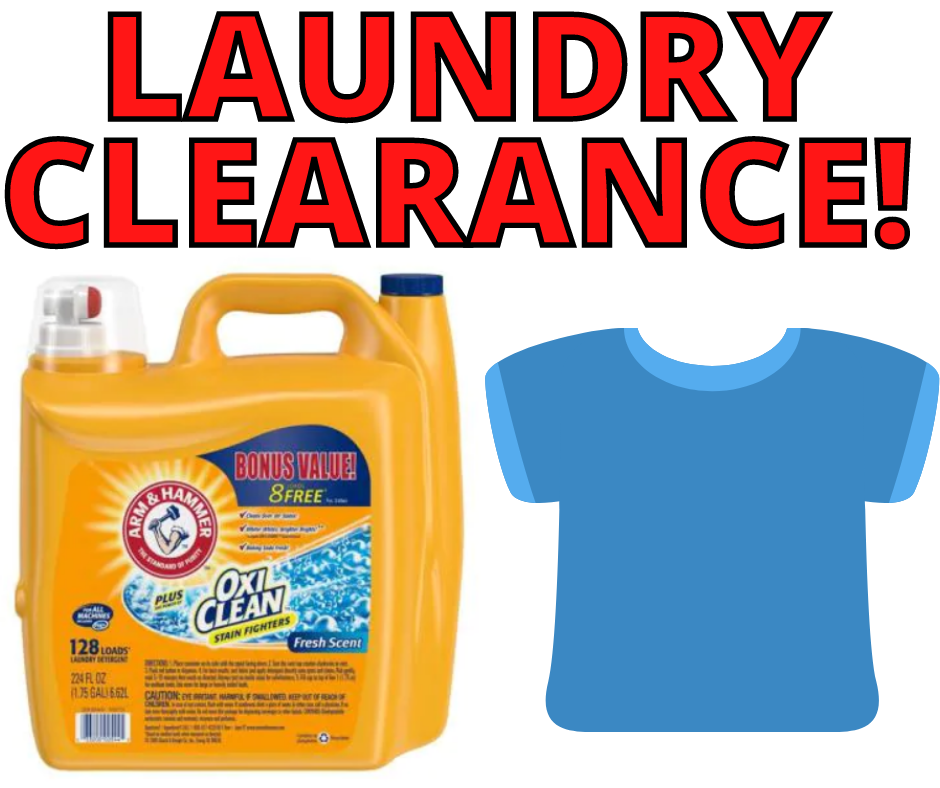 Arm and Hammer Laundry Detergent HUGEP RICE DROP at Home Depot!
