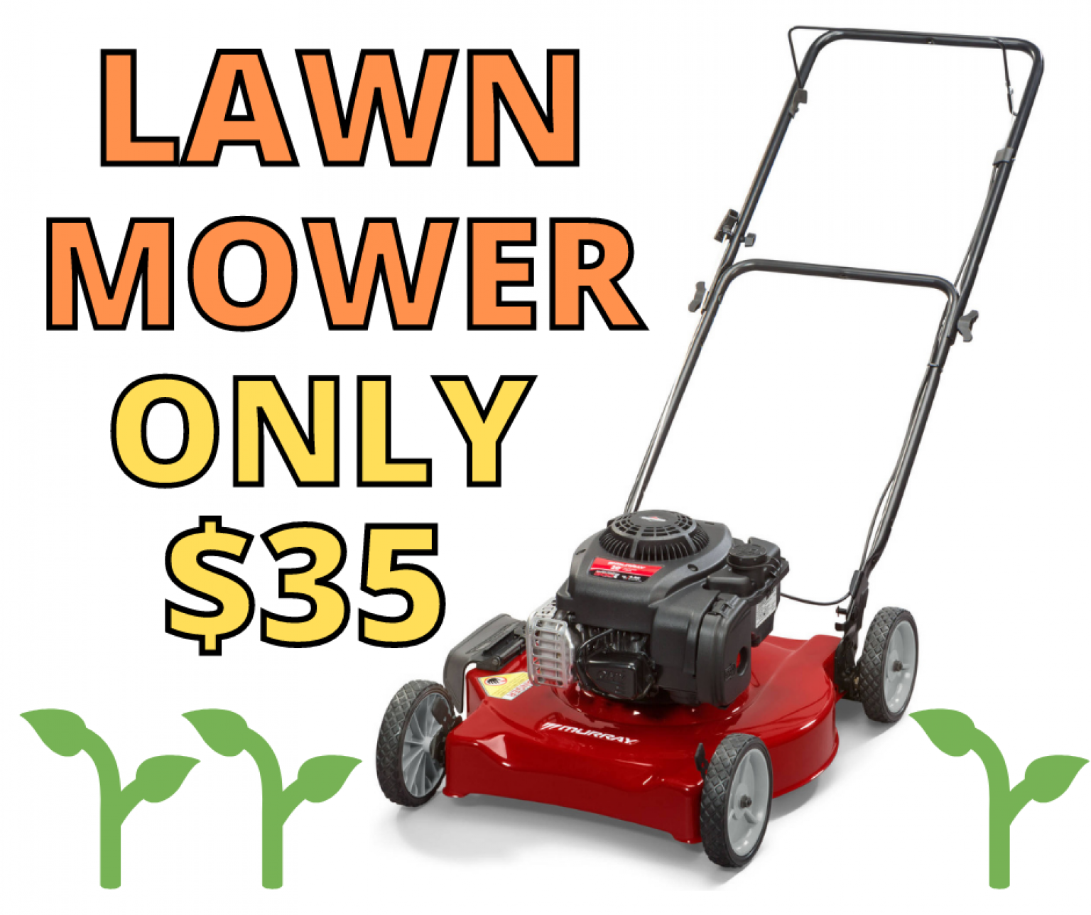 Lawn Mower Clearance At Walmart Just 35!