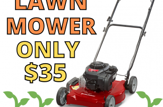 Lawn Mower Clearance At Walmart Just $35!