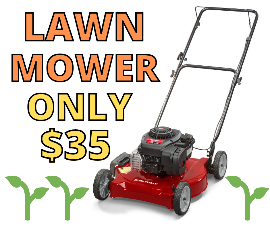 Lawn Mower Clearance At Walmart Just $35!
