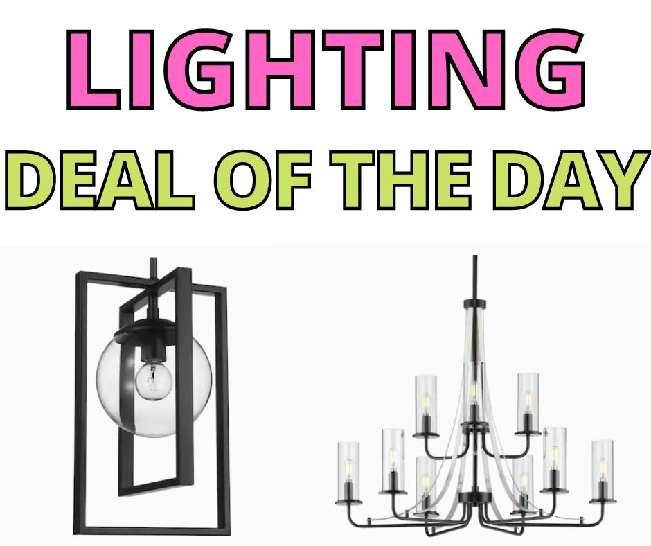 Progress Lighting On Sale Today Only! At The Home Depot!