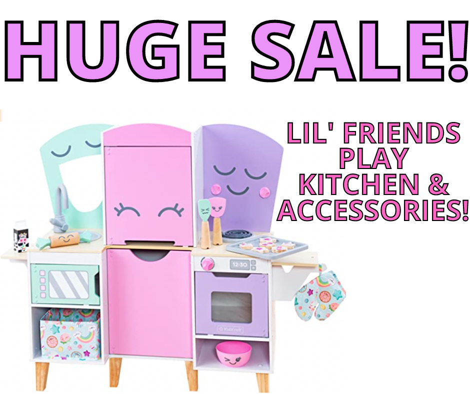 Lil’ Friends Play Kitchen W/ Play Set! HOT PRICE!