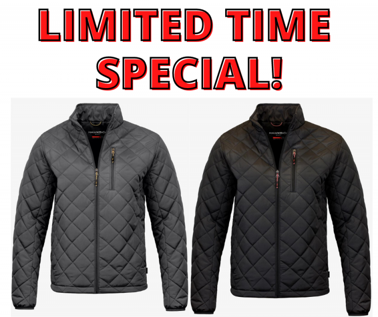 Men’s Diamond Quilted Jacket LIMITED TIME SPECIAL