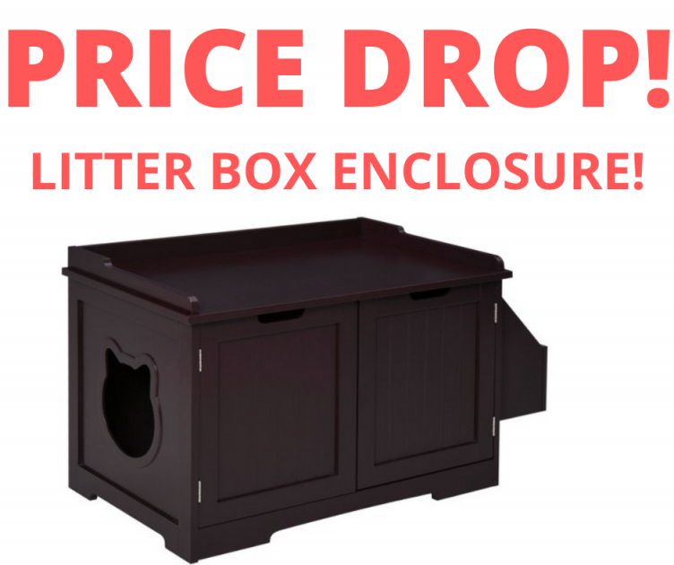 Cat Litter Box Enclosure! MAJOR SALE!