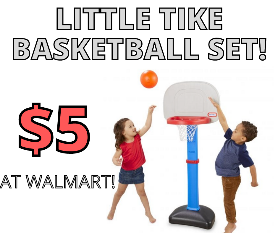 Little Tikes Basketball Set Only $5 At Walmart