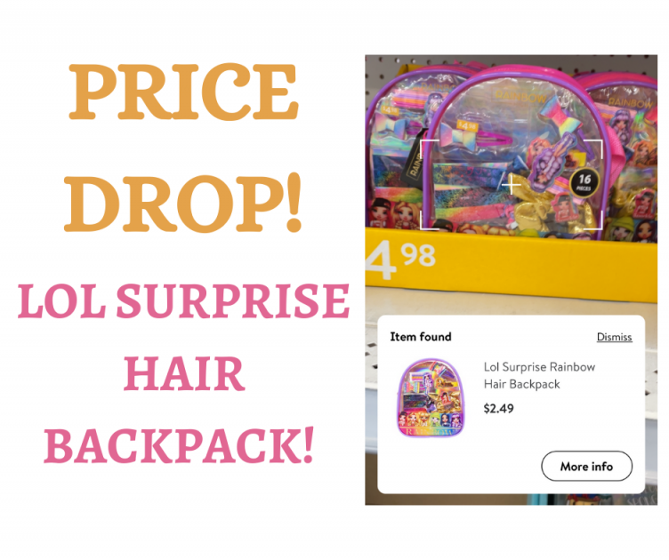 LOL Surprise Hair Backpack Clearance!