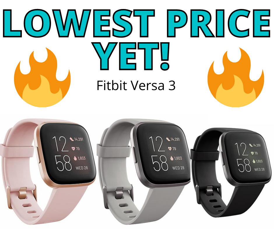 Fitbit Versa 3 HOTTEST Price Online!