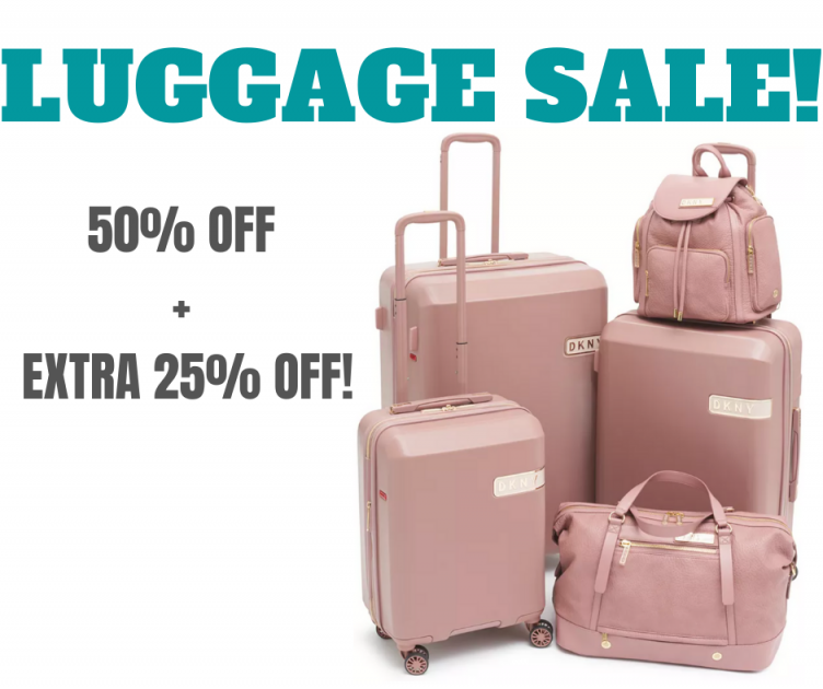 DKNY Luggage Collection On Sale Now!