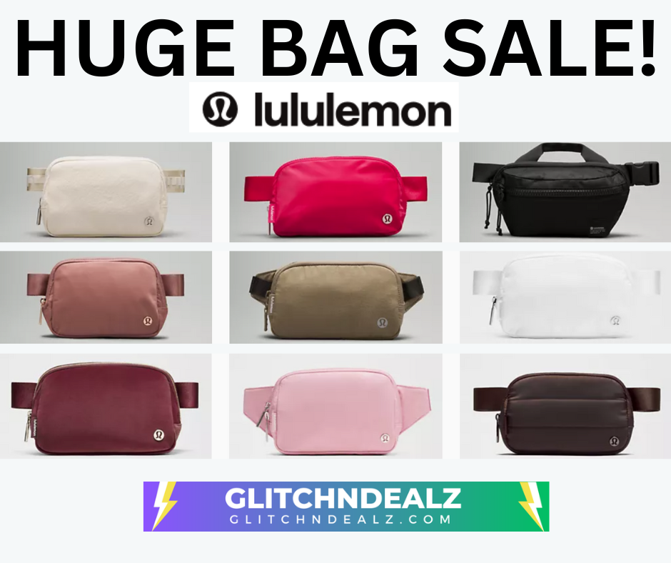 Lulemon Bag Sale Is On And SUPER HOT!!! Lulemon