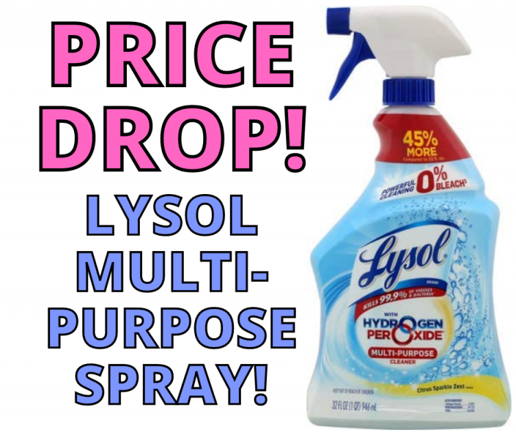 Lysol Multi-Purpose Spray! HOT FIND On Amazon!
