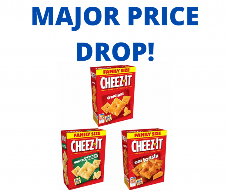 Cheez Its Pack of 3 Family Sized Boxes! HOT SAVINGS!
