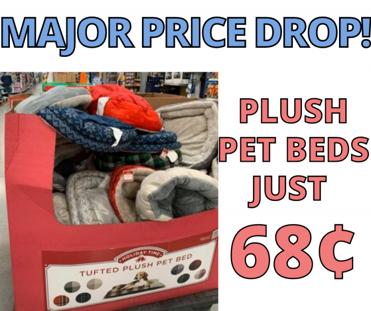 Pet Beds Only 68 Cents At Walmart!!