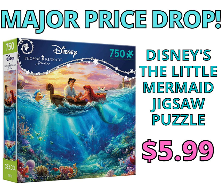 Disney’s The Little Mermaid Puzzle! Price Drop On Amazon!