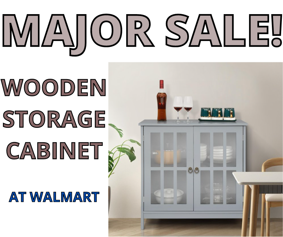 Storage Cabinet! Major Discount At Walmart!