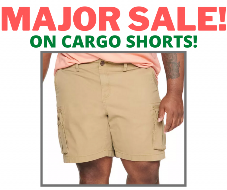 Men’s Cargo Shorts On Sale!