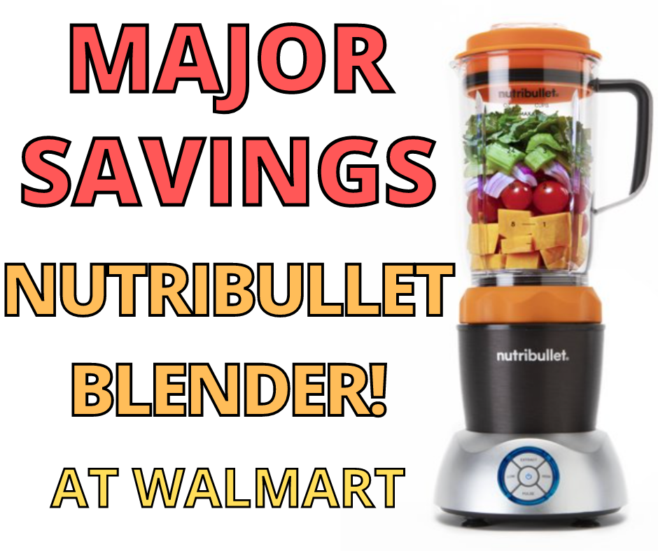 NutriBullet Blender! Major Savings Now!
