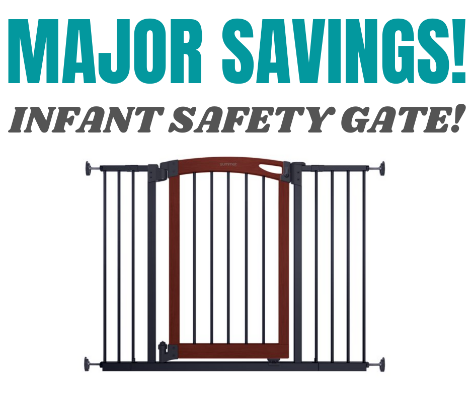 Infant Safety Gate On Sale At Walmart!