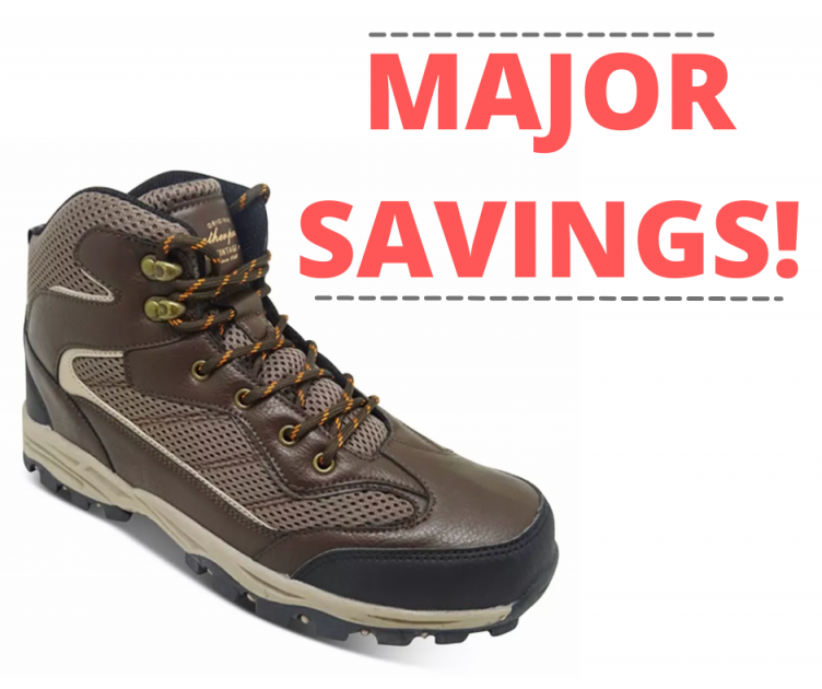 Men’s Weatherproof Hiking Boots On Sale!