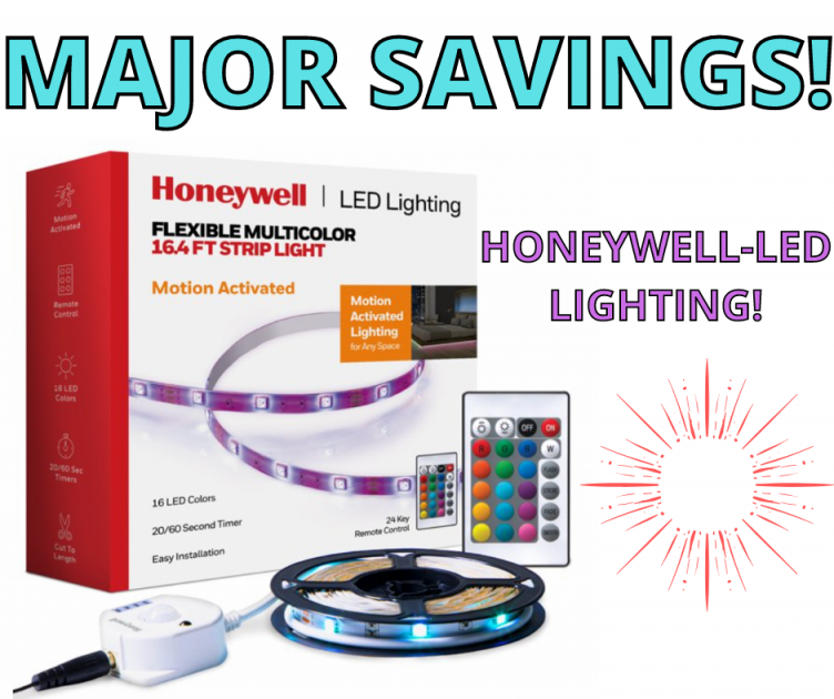 Honeywell LED Strip Lights! HOT SAVINGS!
