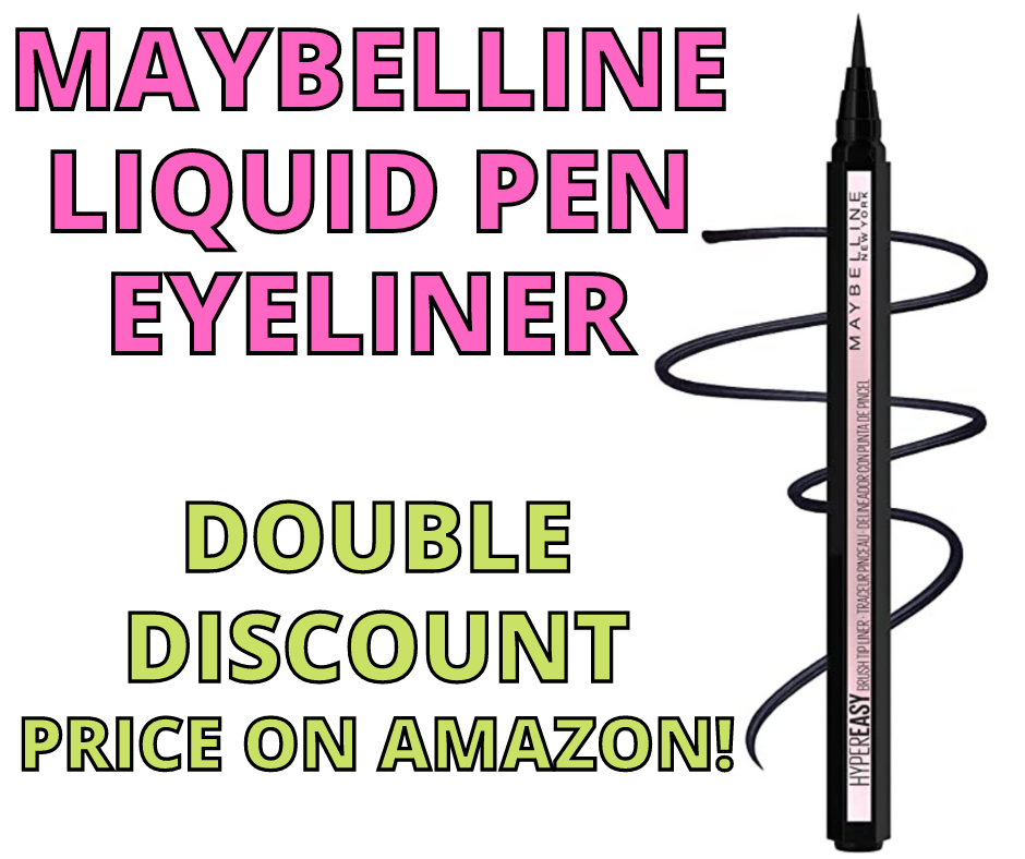 Maybelline Liquid Eyeliner! HOT Price On Amazon!