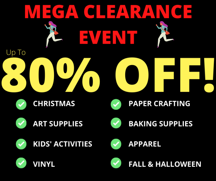 Michaels Mega Clearance  Evet Up To 80% OFF!