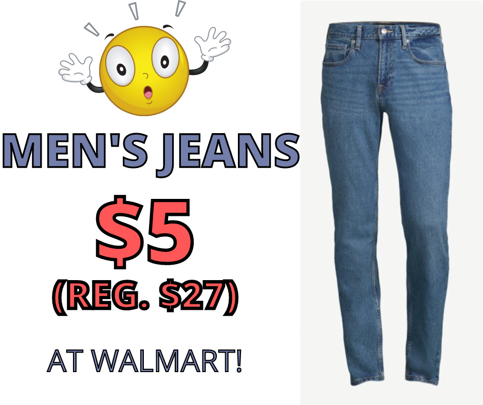 Men’s Jeans $5 At Walmart!