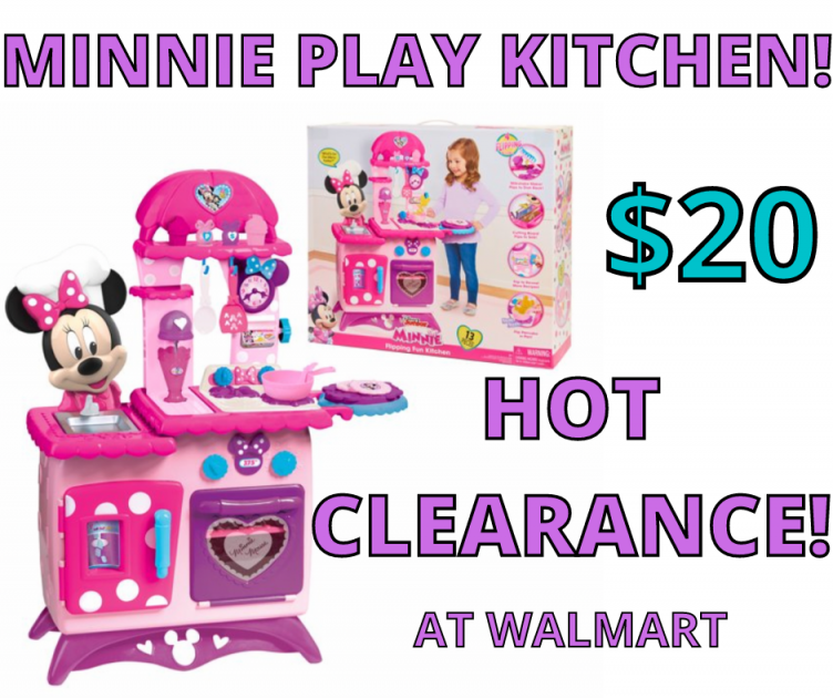 Disney Minnie Fun Kitchen Only $20 at Walmart!!!   (Was $60)