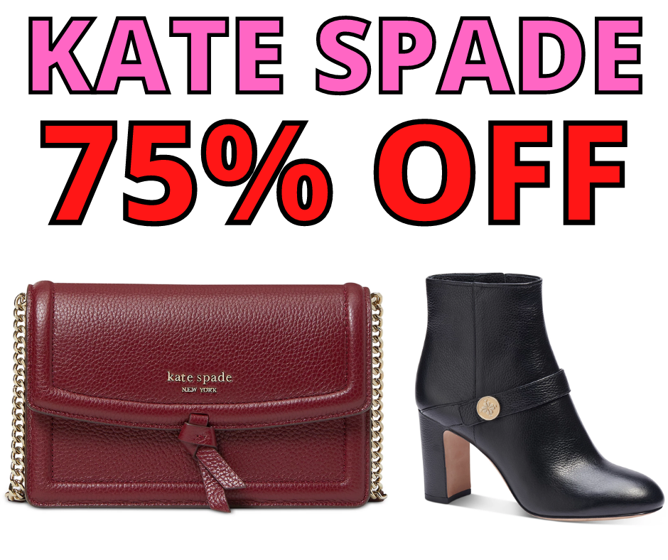 Kate Spade Up To 75% Off bAt Macy’s