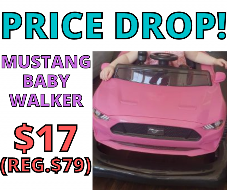 Mustang Baby Walker ONLY $17 (reg $79)! HOT FIND!