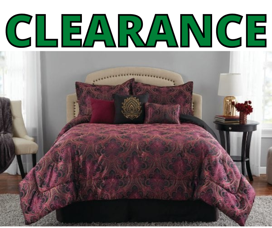 Mainstays King Morocco Comforter Set, 7 Piece JUST $12.75 at Walmart