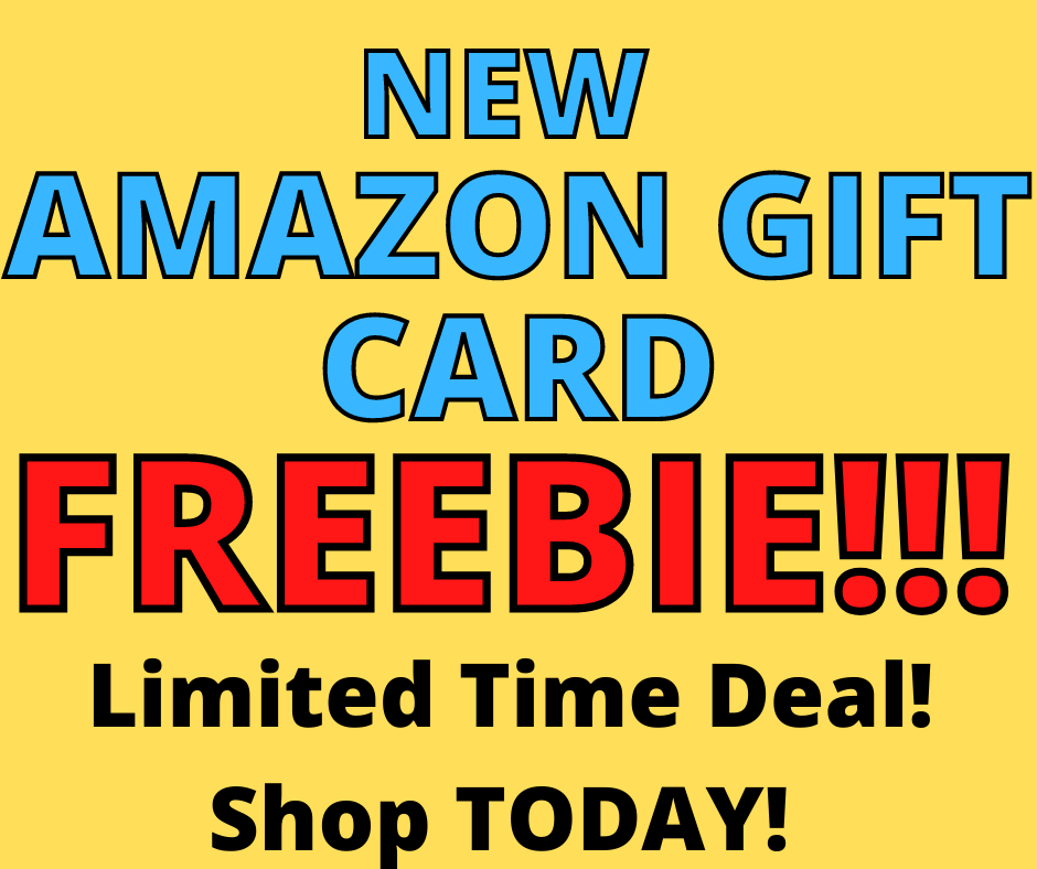 Score a FREE Amazon Gift Card TODAY!!  Limited Time Only!  RUN!