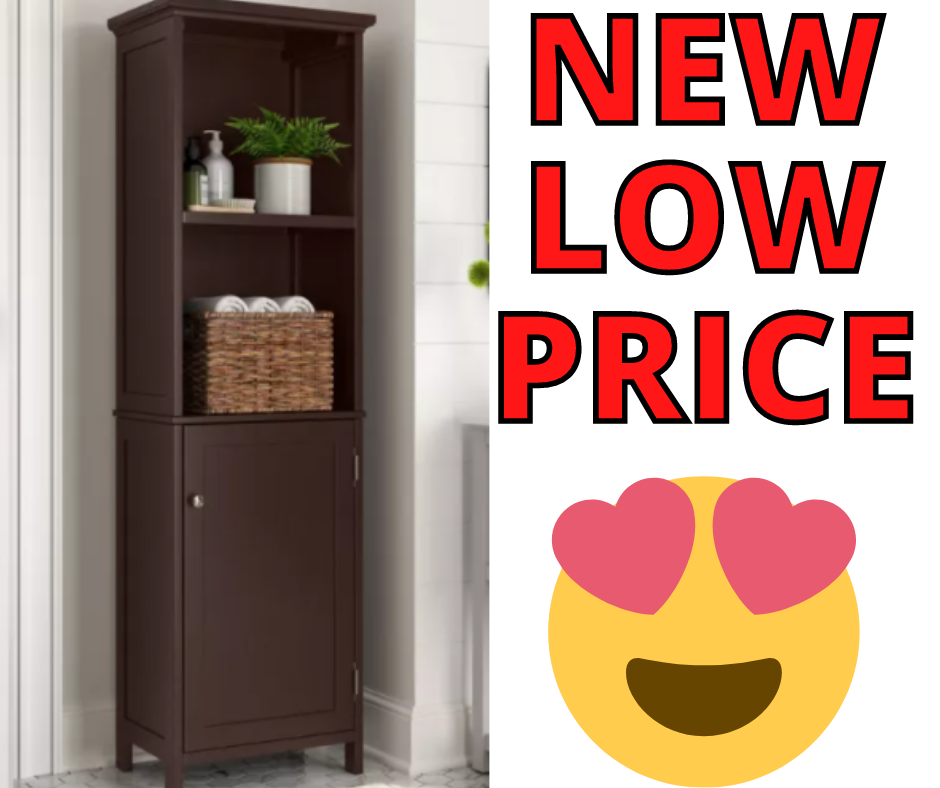 Wood Linen Tower NEW LOW PRICE!