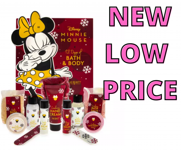 Minnie Mouse 12 Days of Beauty Advent Set NEW LOW PRICE!