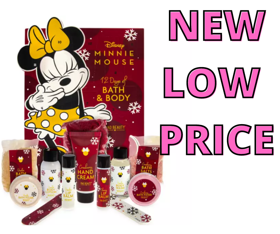 Minnie Mouse Beauty Advent Set NEW LOW PRICE!
