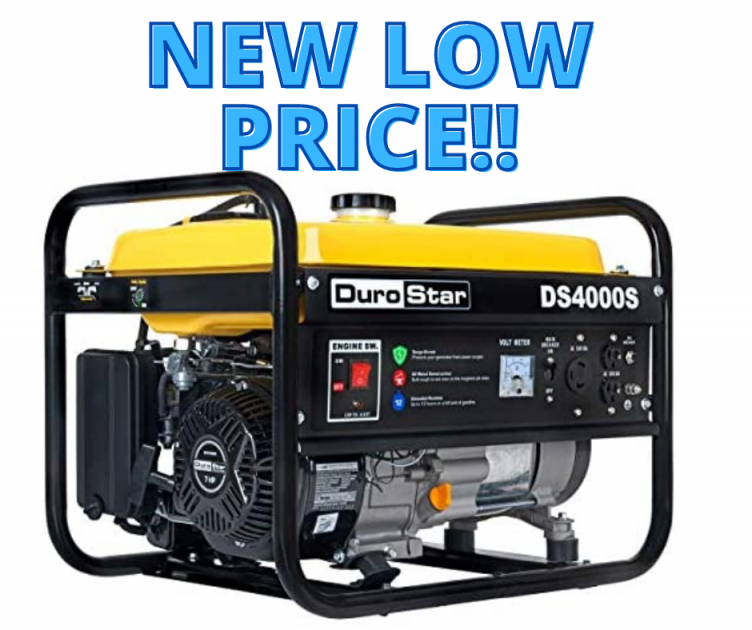 DuroStar Portable Generator Huge Price Drop!