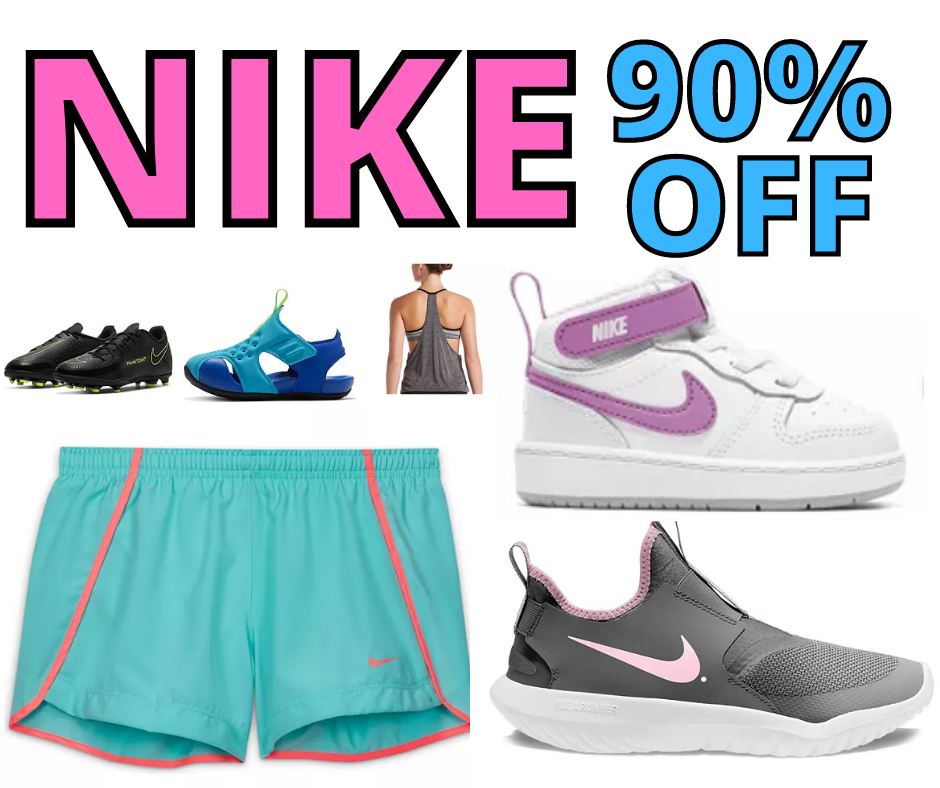 HUGE Nike Clearance Up To 90 OFF At Kohls