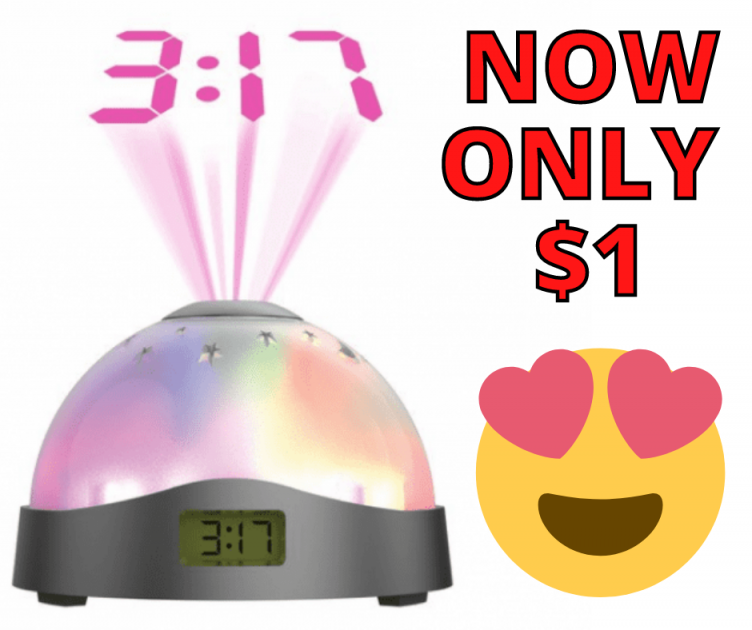 Aura LED Projection Clock On Clearance at Walmart!!!!!!