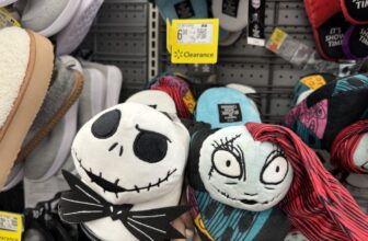 Nightmare before Christmas Jack and Sally slippers