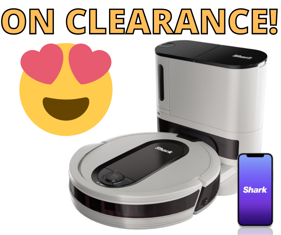Shark EZ Robot Vacuum with Self-Empty Base FOUND ON CLEARANCE!!  RUN!