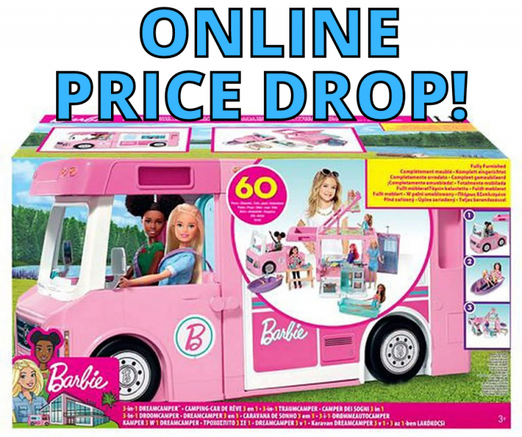 Barbie 3-in-1 DreamCamper HUGE PRICE DROP!