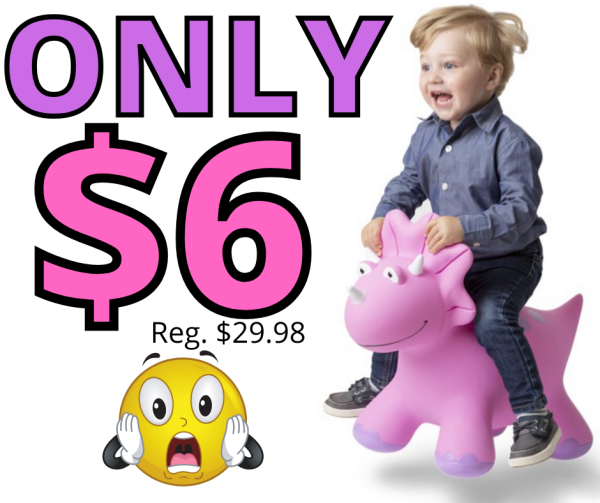 Bounce Buddies Dino Only $6!