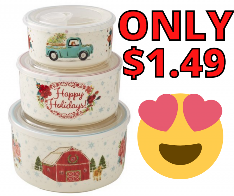 The Pioneer Woman Holiday Stoneware Bakeware SUPER CHEAP!