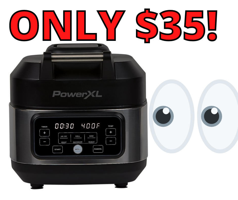 PowerXL Grill Air Fryer JUST $35!! RUN!