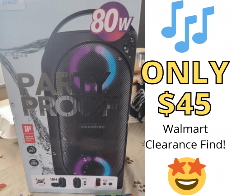 Anker Rave Mini Speaker on Clearance at Walmart!!!!!