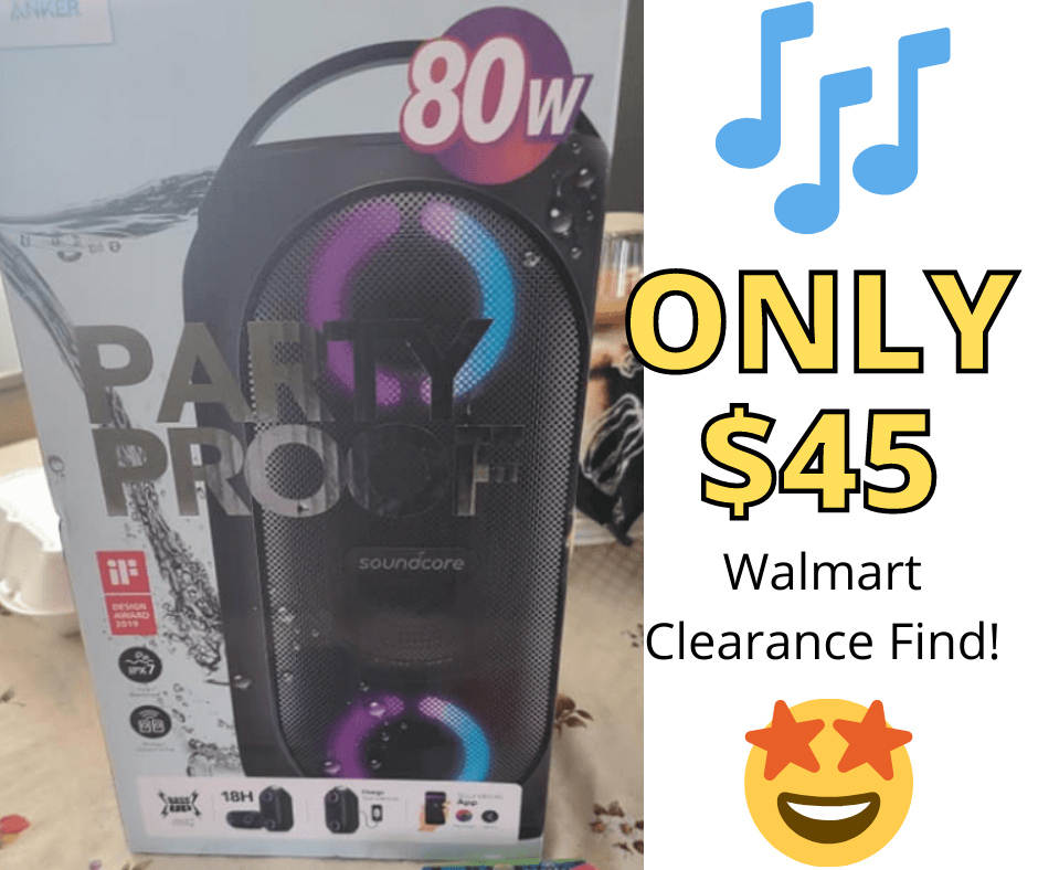 Anker Rave Mini Speaker on Clearance at Walmart!!!!!